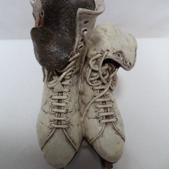 Department 56 Holly Lane Dickens Village Ice Skates Resin Christmas Decor - Picture 2 of 9